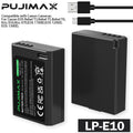 PUJIMAX LP-E10-C 7.6V 1800mAh Type-C Camera Battery - 1pc