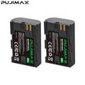 PUJIMAX 2750mAh LP E6 LPE6 LP-E6 E6N Battery + LED Dual Charger For Canon EOS 5DS R 5D Mark II 5D Mark III 6D 7D 70D 80D Camera