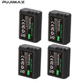 PUJIMAX 4X1500mAh NP-FW50 NP FW50 Battery+LED USB Dual Charger for Sony A6000 A6400 A6300 A6500 A7 A7II A7RII A7SII A7S A7S2 A7R