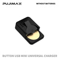 Portable Button Battery Charger Universal Mini Coin Cells Charger with LED Indicator Light for LIR2016 LIR2025 LIR2032 LIR1025
