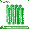 PUJIMAX 1.5V Lithium Battery Charger Fast Charging Rechargeable Battery For Hunting Camera Remote Control Mouse Smart Door ﻿