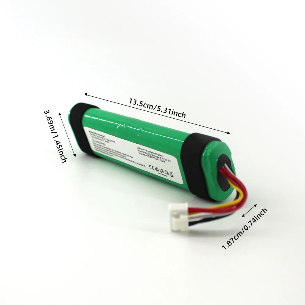 PUJIMAX Rechargeable Lithium ion Polymer Battery For JBL Xtreme 2 Bluetooth Speaker 7.2V 5200mAh SUN-INTE-103/ID1019 Batteriea
