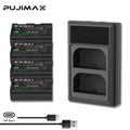 PUJIMAX LP-E6 LPE6 LPE6N LP E6 Battery Charger for Canon EOS 5DS R 5D Mark II III IV 5D2 5D3 5D4 6D 60Da 7D 7D2 70D 80D 90D R5