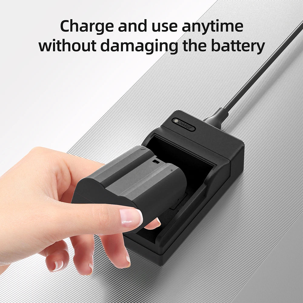 PUJIMAX 2600mAh EN-EL15C EN-EL15 Battery for Nikon Z5, Z6, Z6 II, Z7, Z7II D7000 D7100 D7200, D850 D750 D7500 D810 D500 D800