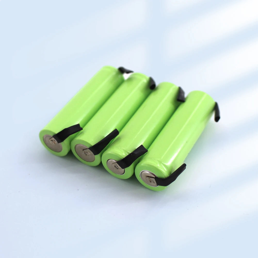 PUJIMAX 1.2V AA 2200mah Rechargeable Battery 1.2V AAA 900mah Ni-MH Batteries for Philips Electric Shaver Razor Braun Toothbrush