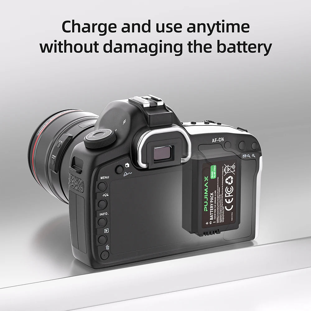 PUJIMAX 4X1500mAh NP-FW50 NP FW50 Battery+LED USB Dual Charger for Sony A6000 A6400 A6300 A6500 A7 A7II A7RII A7SII A7S A7S2 A7R