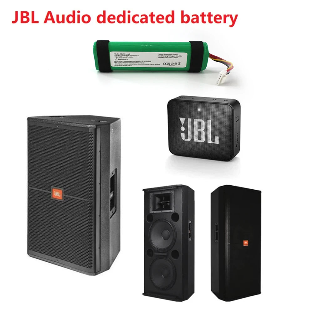 PUJIMAX Rechargeable Lithium ion Polymer Battery For JBL Xtreme 2 Bluetooth Speaker 7.2V 5200mAh SUN-INTE-103/ID1019 Batteriea