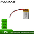 PUJIMAX 602030 300mAh Lithium Rechargeable Battery 3.7V Li-ion Polymer Battery for Bluetooth Headset Speaker Monitor Self-Timer