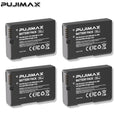 PUJIMAX EN-EL14 EN-EL14a ENEL14 EN EL14 EL14a Battery+LCD USB Dual Charger for Nikon D3100 D3200 D3300 D5100 D5200 D5300 P7000