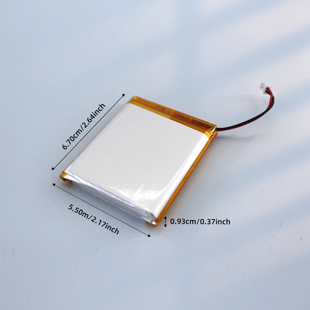 PUJIMAX 3.7V 5000mAh 955565 Polymer Lithium Battery PH 2.0mm 2pin Plug Lithium Ion Battery For Power Bank GPS Home Air Condition
