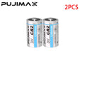 PUJIMAX CR2 3V Lithium Battery CR15H270 DLCR2 ELCR2 CR15266 Primary Batteries Non-Rechargeable Battery for Camera Smoke Detector