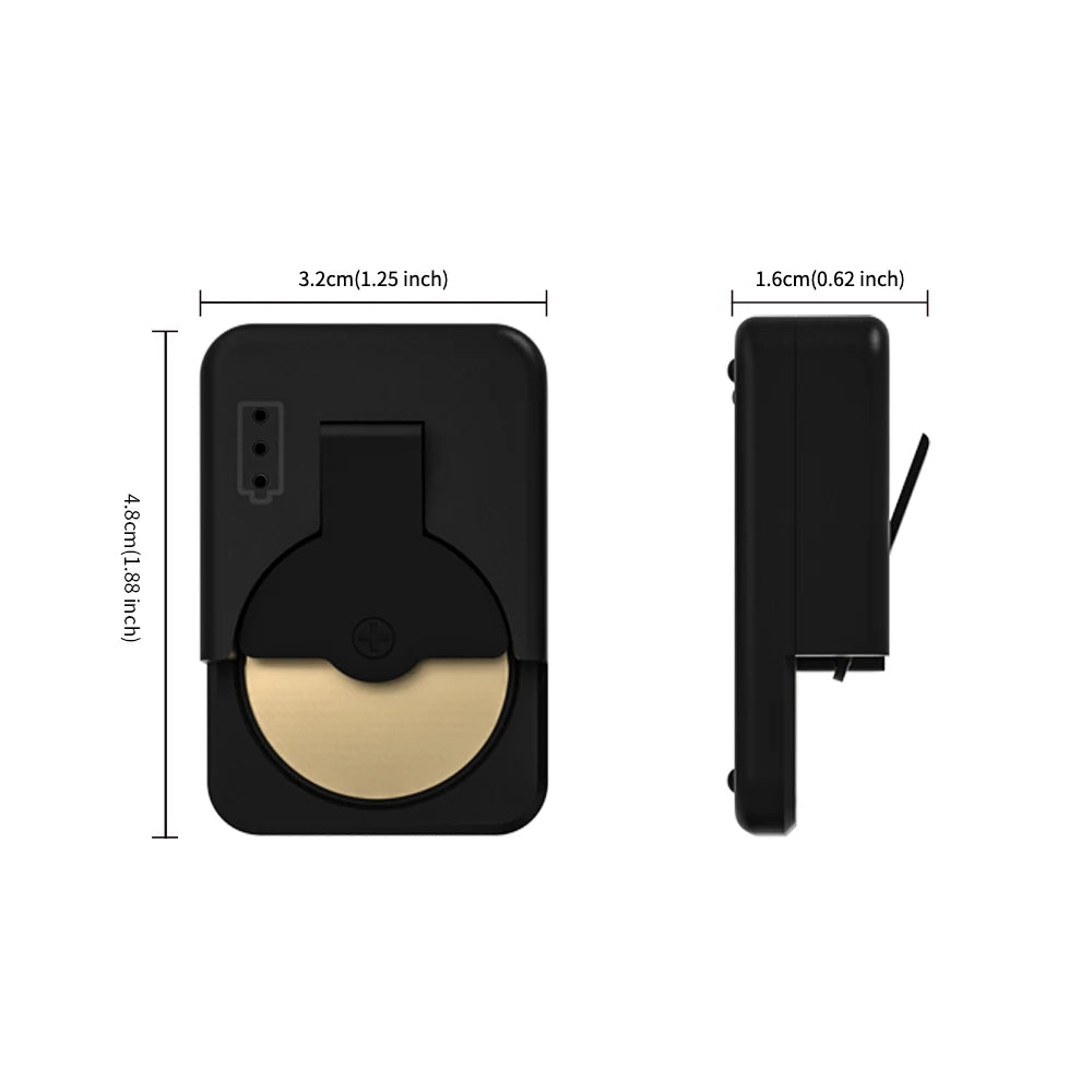 Portable Button Battery Charger Universal Mini Coin Cells Charger with LED Indicator Light for LIR2016 LIR2025 LIR2032 LIR1025