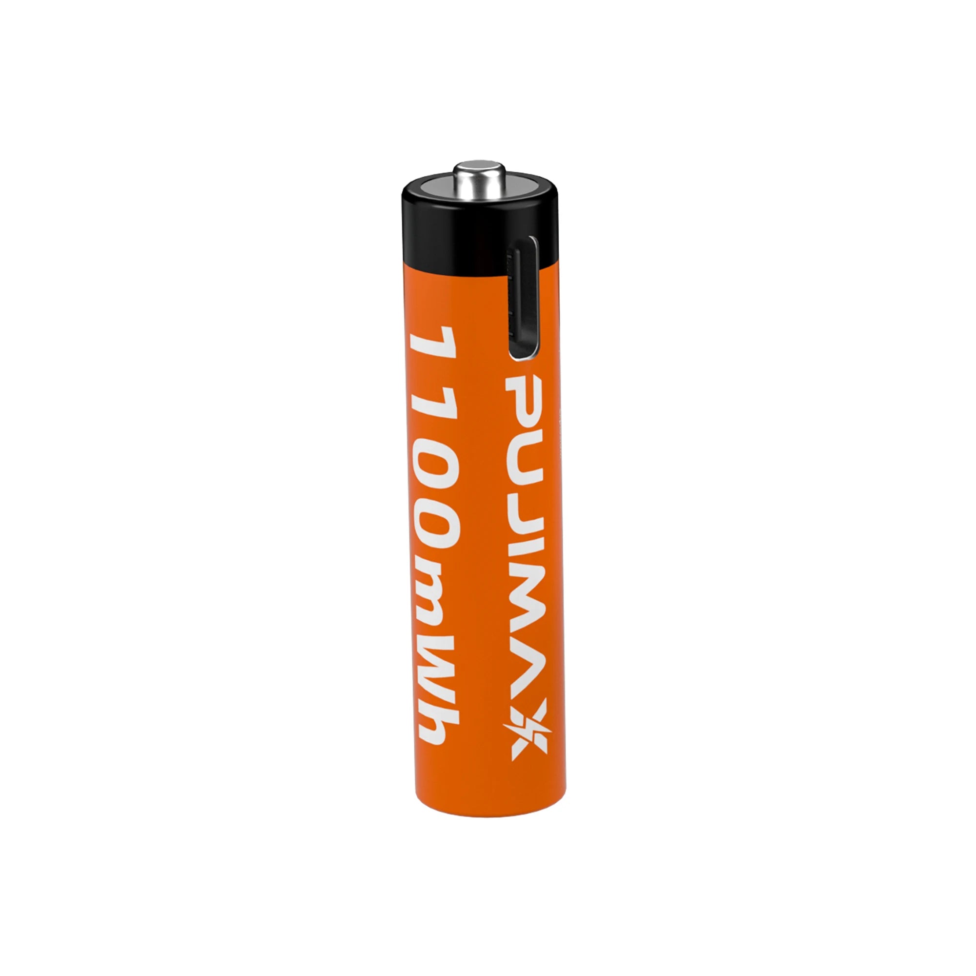 PUJIMAX New AAA 1.5V Rechargeable Battery 1100mWh Real Capacity Lithium Battery USB Type C Li-ion Batteries For Alarm Clock