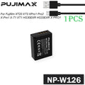 PUJIMAX NP-W126 NP-W126S NP W126 Battery with USB-C Charging for Fujifilm XT30II XM5 X100VI X100V XS10 XT30 XT20 XE4 A5 Cameras