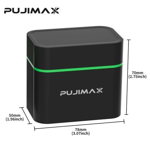 PUJIMAX PJ-L812 1.5V Li-ion Battery Charger with 4pcs 1.5V AA 4255mWh Rechargeable Batteries and 4pcs 1.5VAAA 1100mWh echargeable Batteries