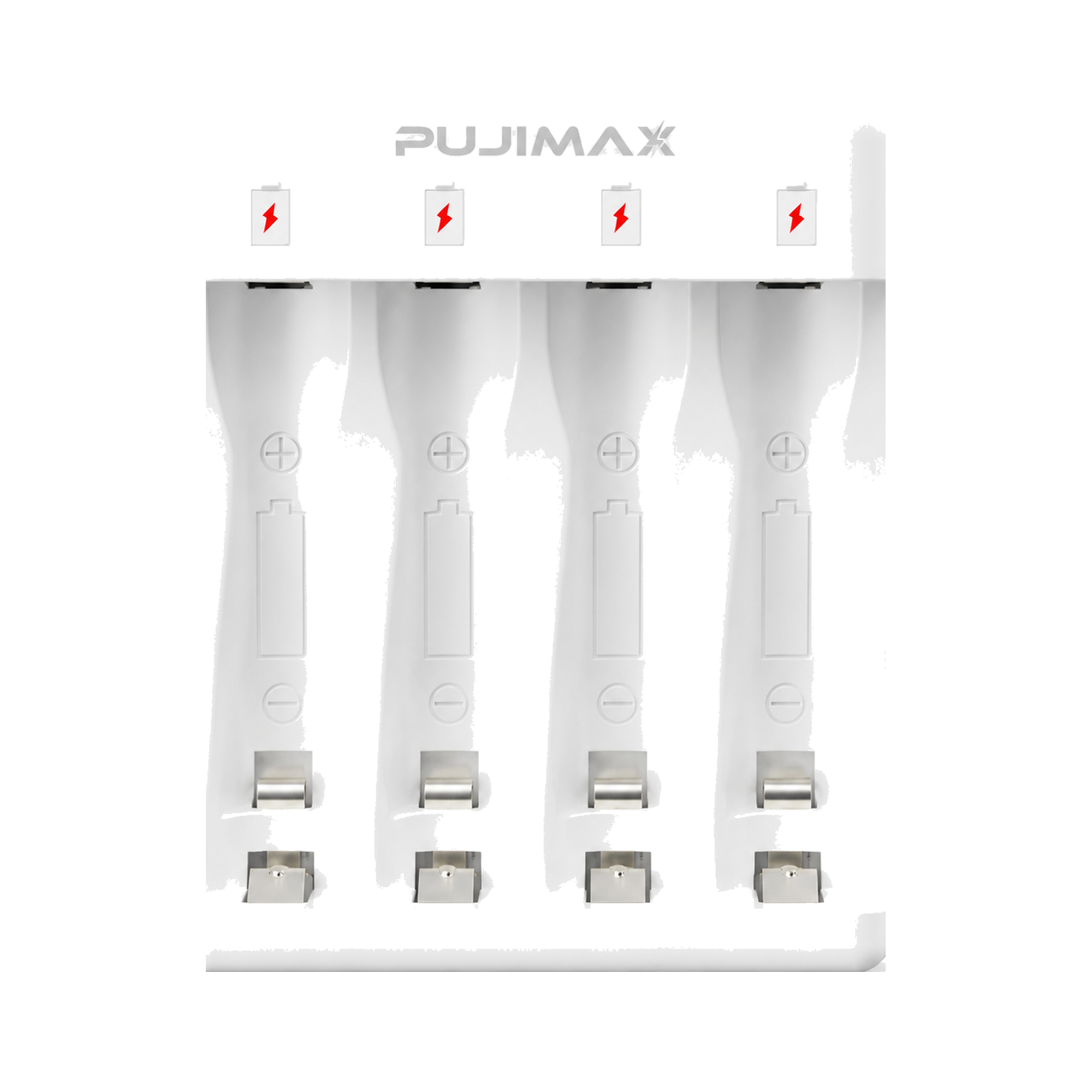 PUJIMAX PJ-N406 4-Slot USB-C Battery Charger
