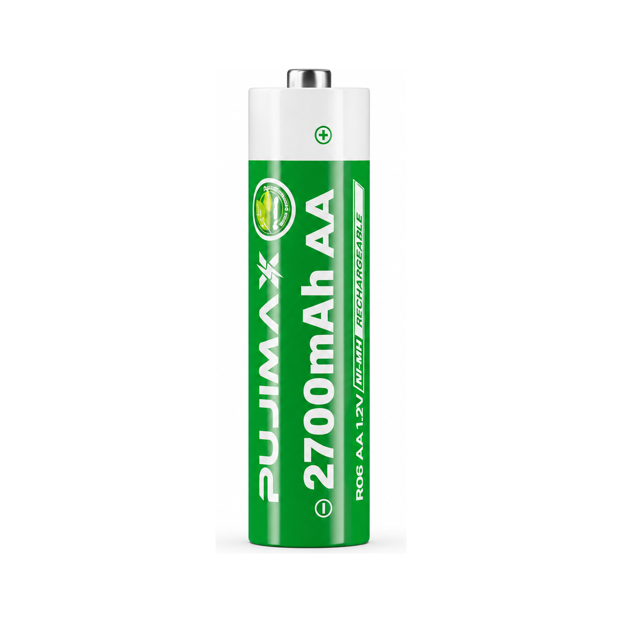 PUJIMAX AA 1.2V 2700mAh Ni-MH Rechargeable Battery