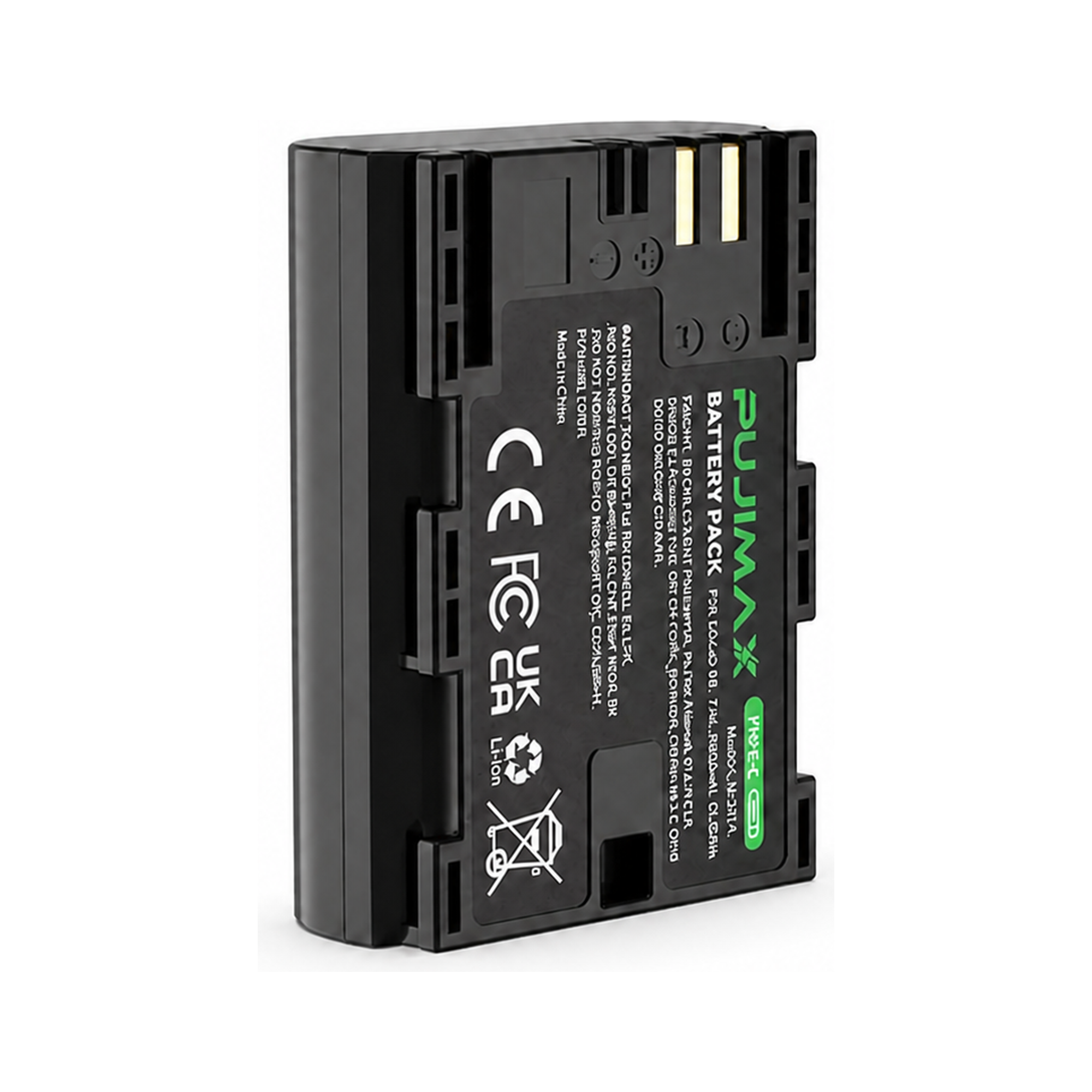 PUJIMAX LP-E6-C 7.4V 2600mAh Li-ion USB-C Rechargeable Battery