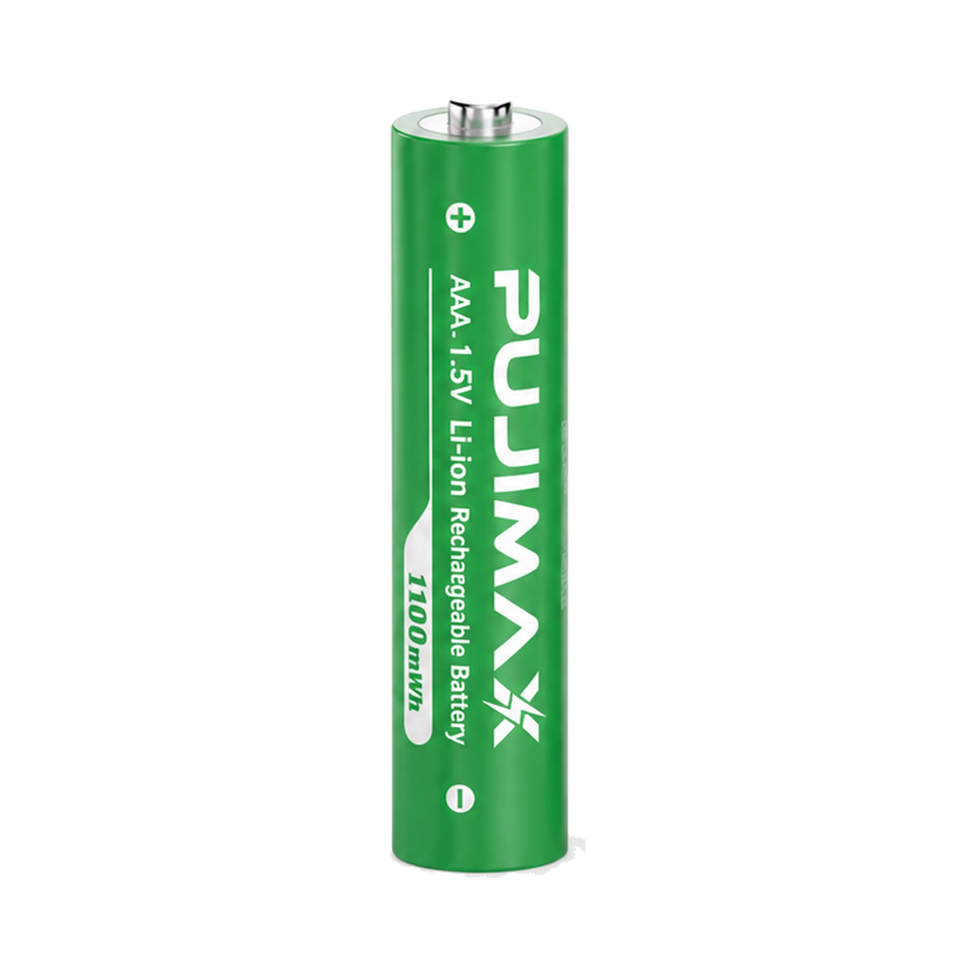 PUJIMAX AAA 1.5V 1100mWh Li-ion Rechargeable Battery