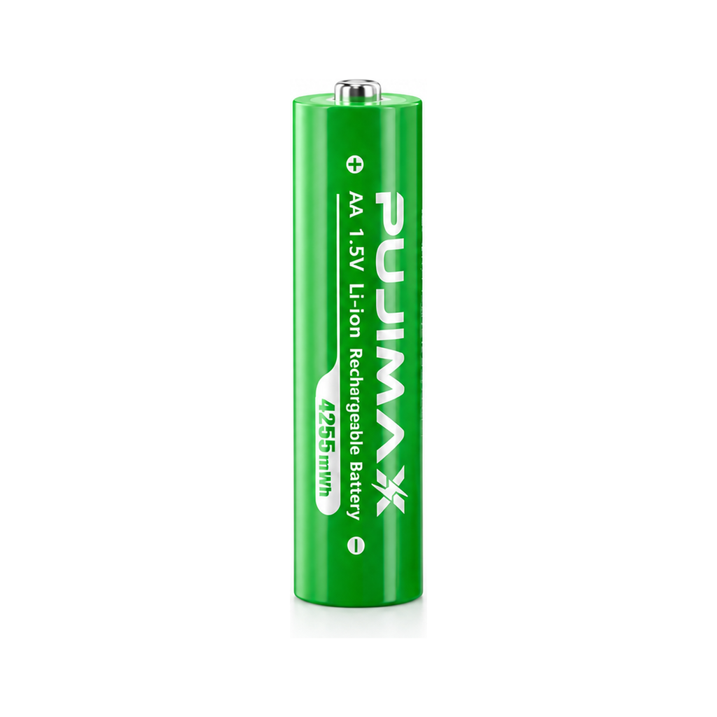PUJIMAX AA 1.5V 4255mWh Li-ion Rechargeable Battery