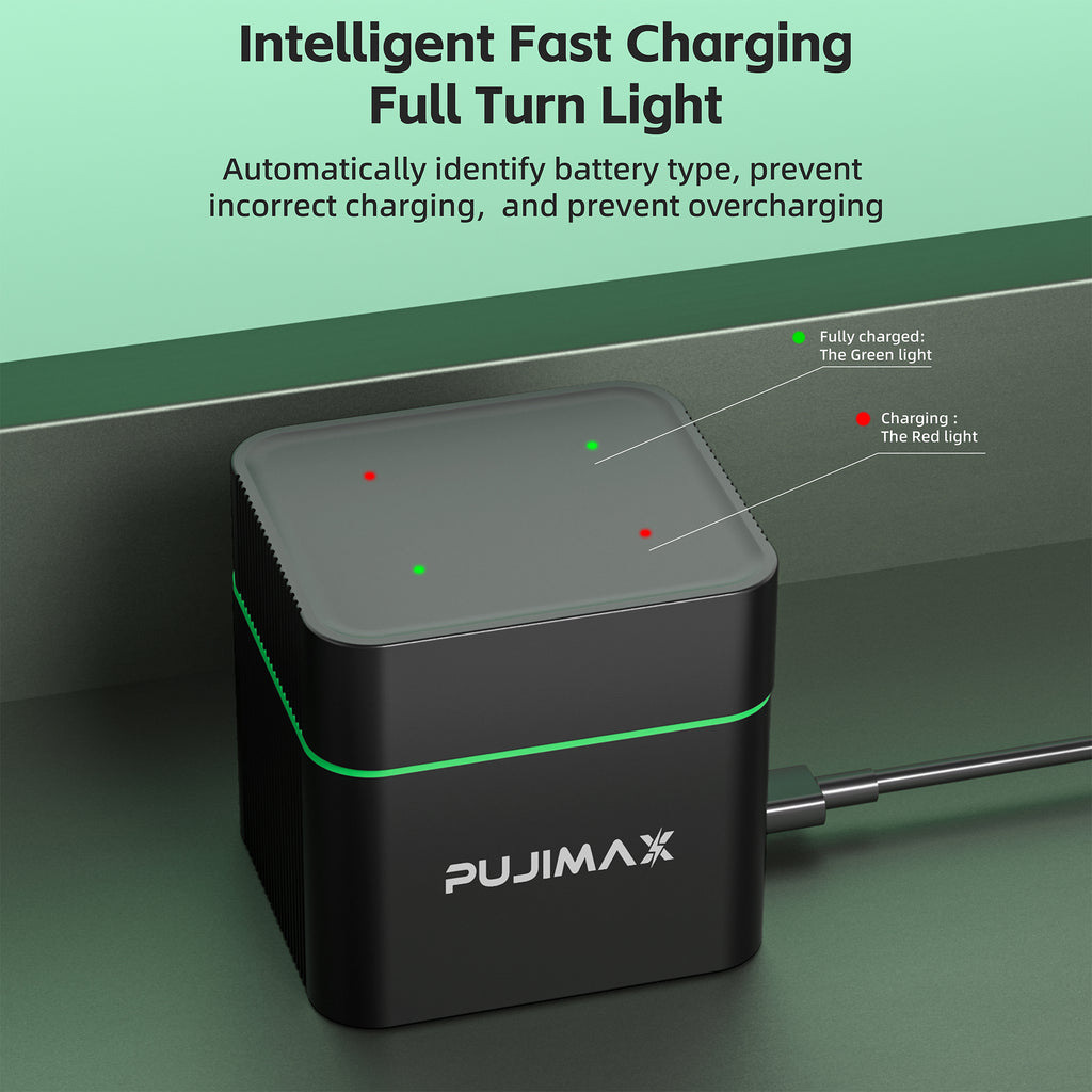 PUJIMAX PJ-N434 charging status indicator guide