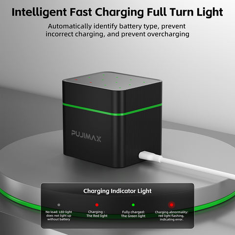 PUJIMAX PJ-L1210 charging status indicator guide