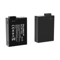 PUJIMAX LP-E8-C battery exterior and contacts