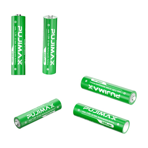 PUJIMAX AAA battery component views