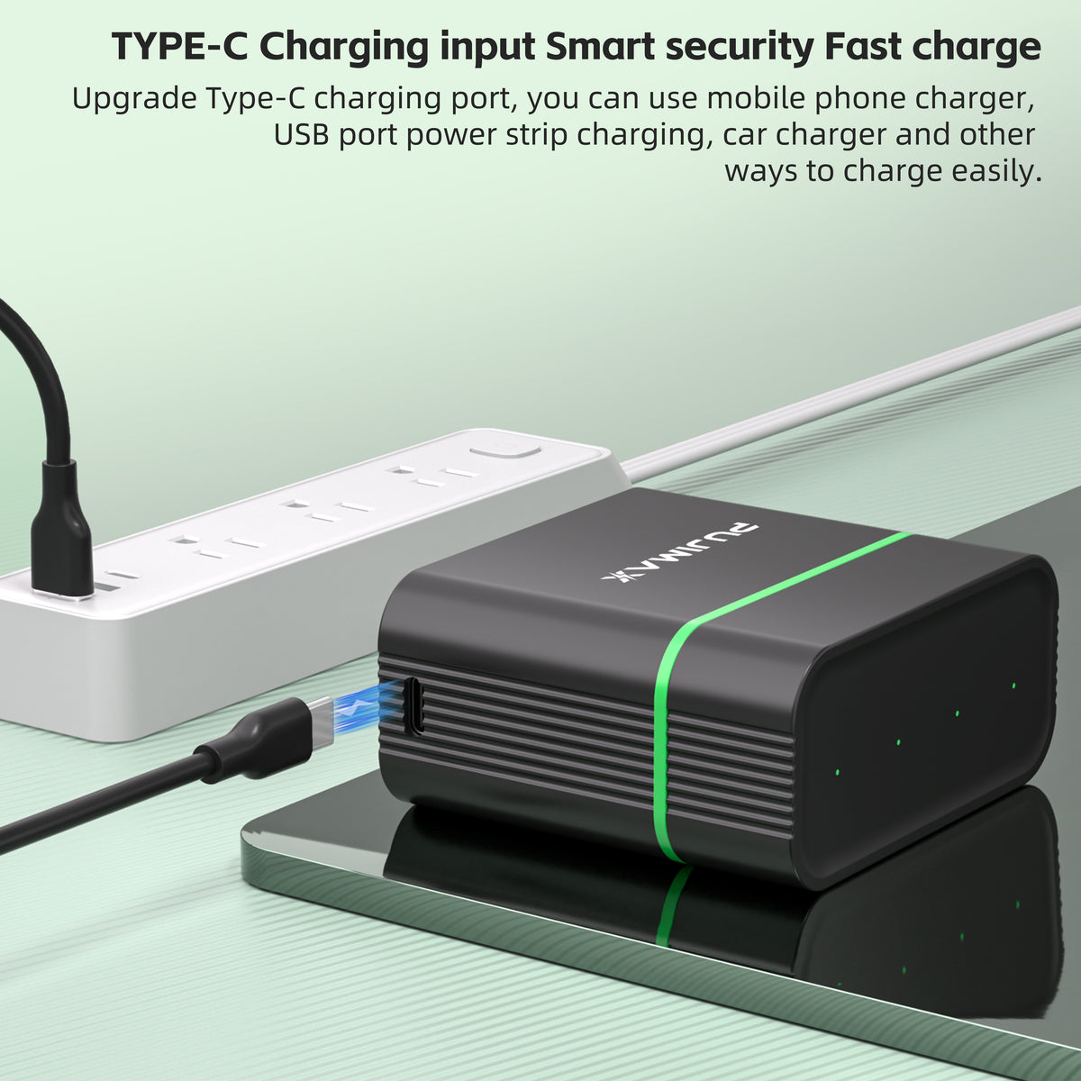 PUJIMAX PJ-L412 USB-C charging input