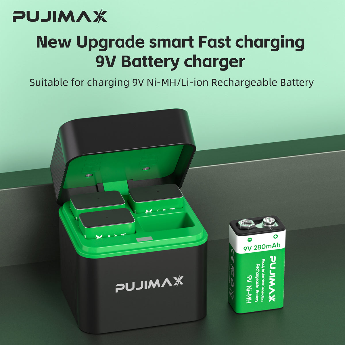 PUJIMAX PJ-N434 charger and battery product detail