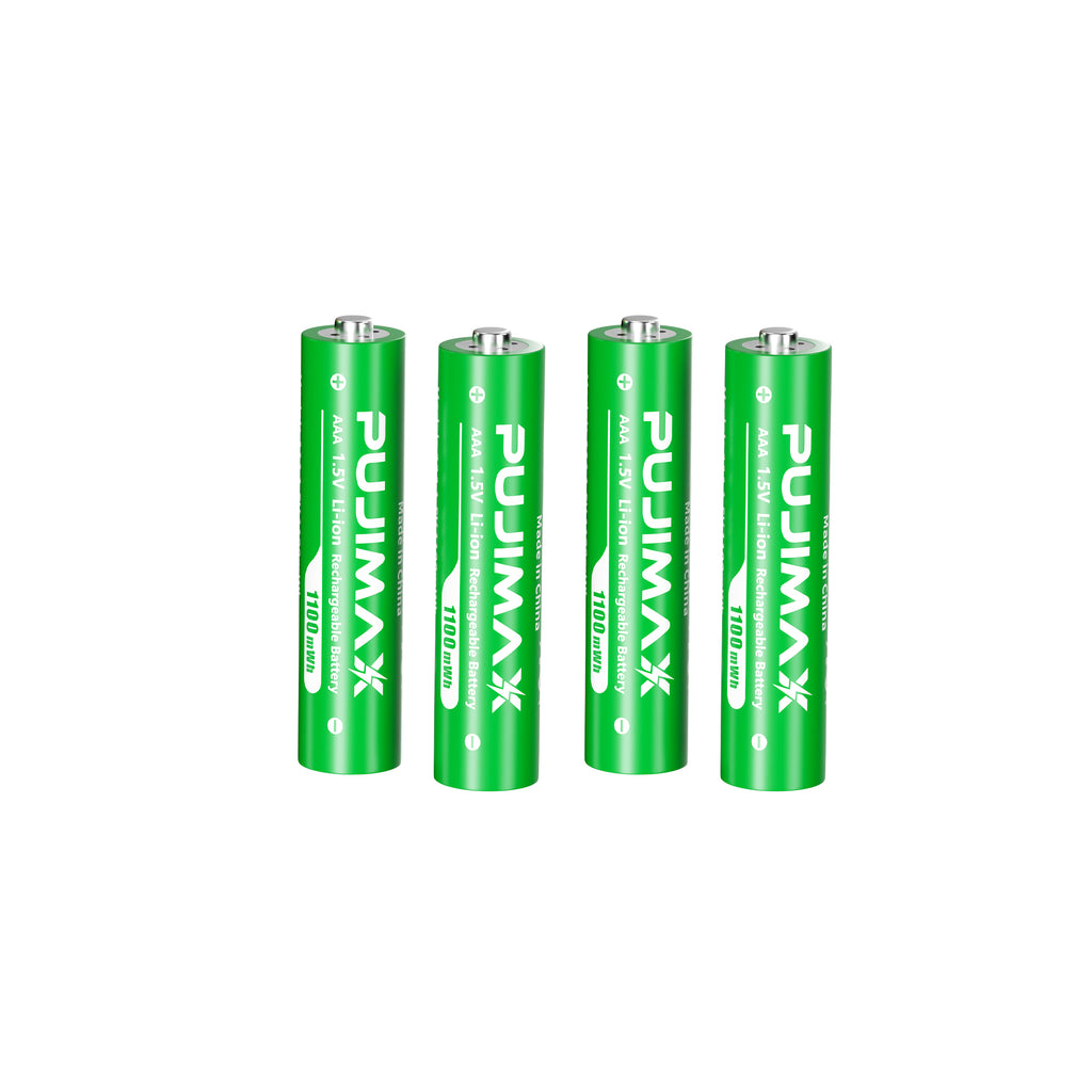 PUJIMAX AAA battery component views