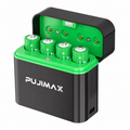 PUJIMAX PJ-L411 charging case with 4 AA batteries on white background