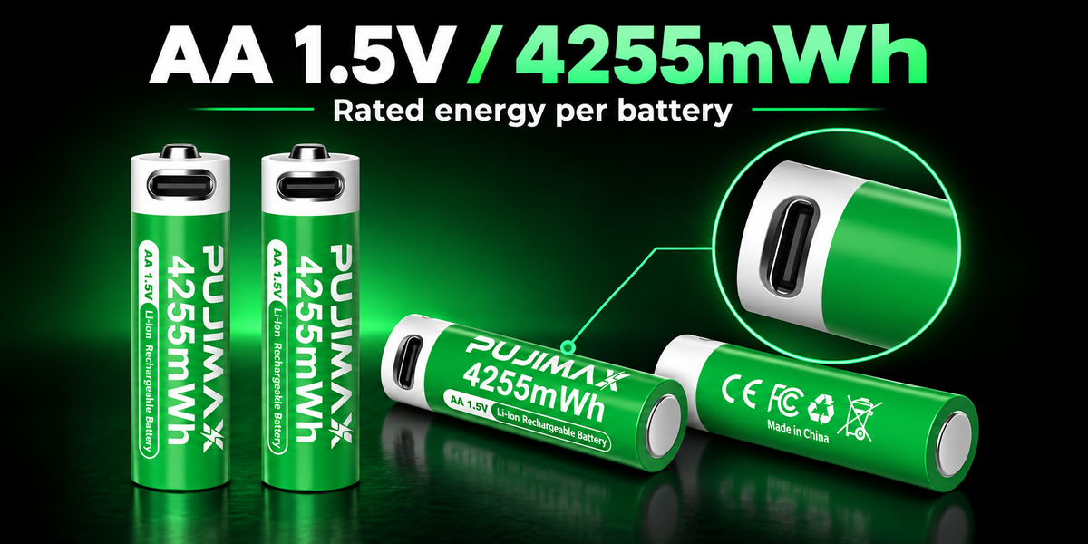 PJ-AA 1.5V 4255mWh-TPC-GX4 — Product image 4