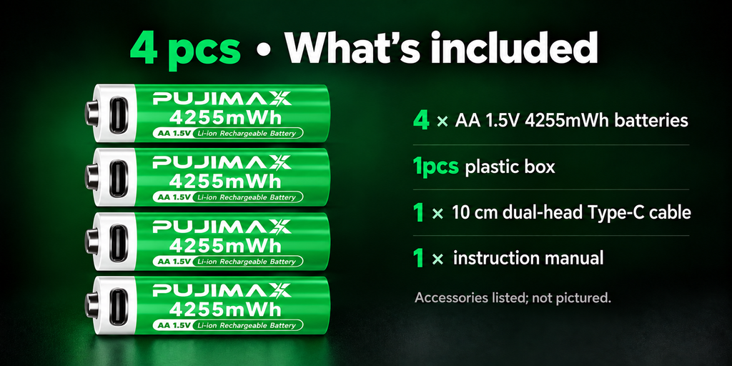 PJ-AA 1.5V 4255mWh-TPC-GX4 — Product image 6