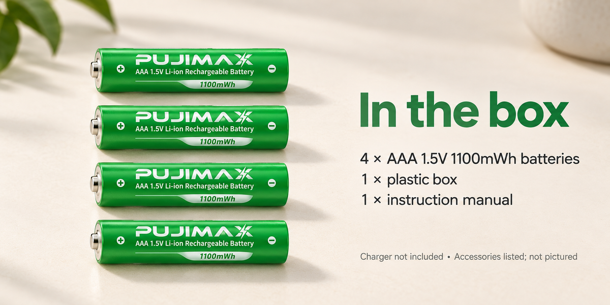 PJ-AAA 1.5V 1100mWh-GX4 — Product image 6