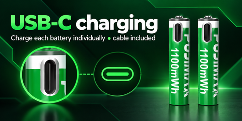 PJ-AAA 1.5V 1100mWh-TPC-GX2 — Product image 3