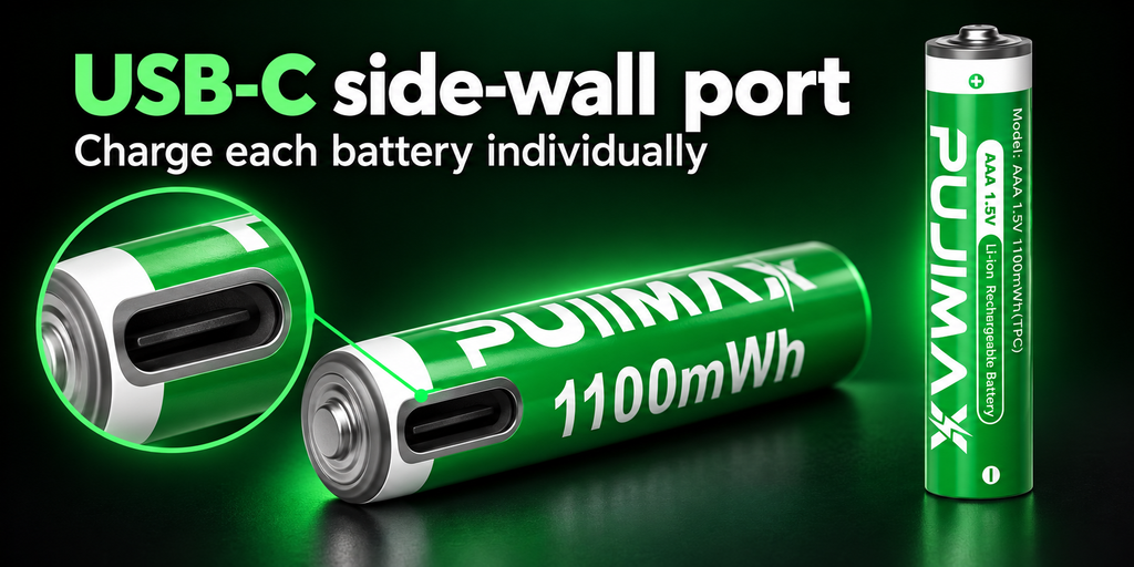 PJ-AAA 1.5V 1100mWh-TPC-GX2 — Product image 4