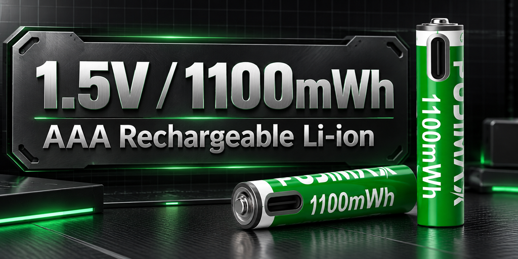 PJ-AAA 1.5V 1100mWh-TPC-GX4 — Product image 2