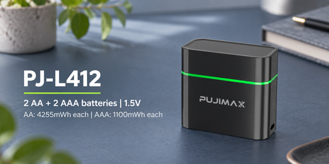 PJ-L412+AA 1.5V 4255mWhX2+AAA 1100mWhX2 — Product image 2