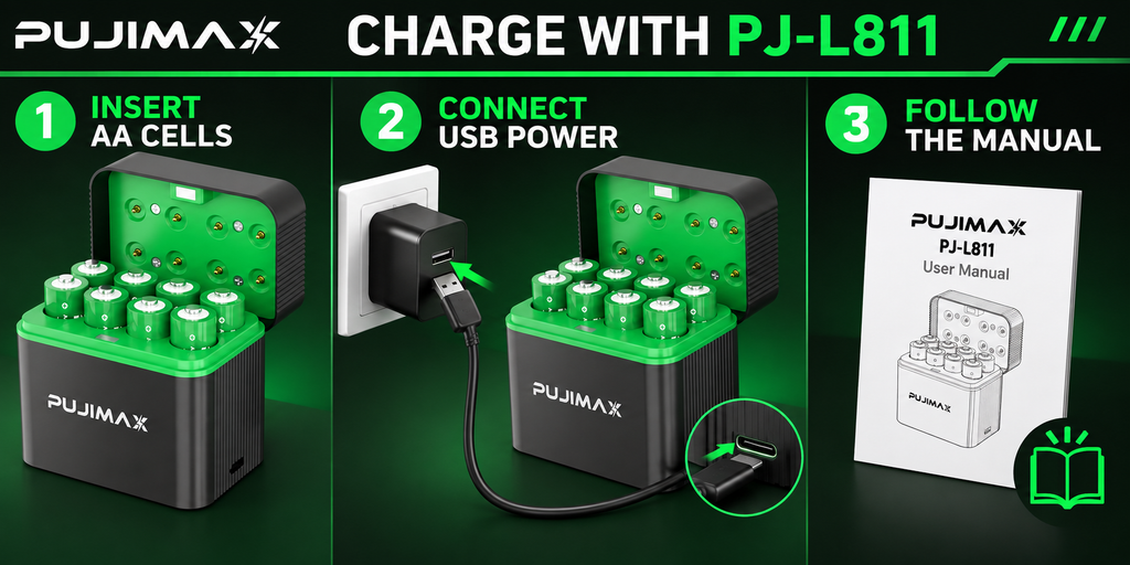 PJ-L811+AA 1.5V 4255mWhX8 — Product image 3