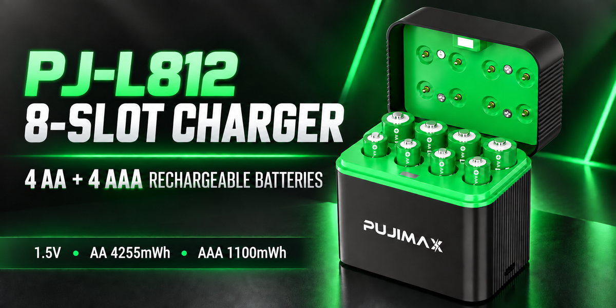 PJ-L812+AA 1.5V 4255mWhX4+AAA  1100mWhX4 — Product image 1