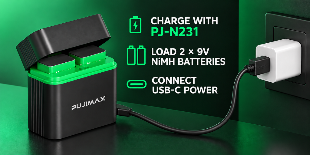 PJ-N231+9V 280mAhX2 — Product image 3