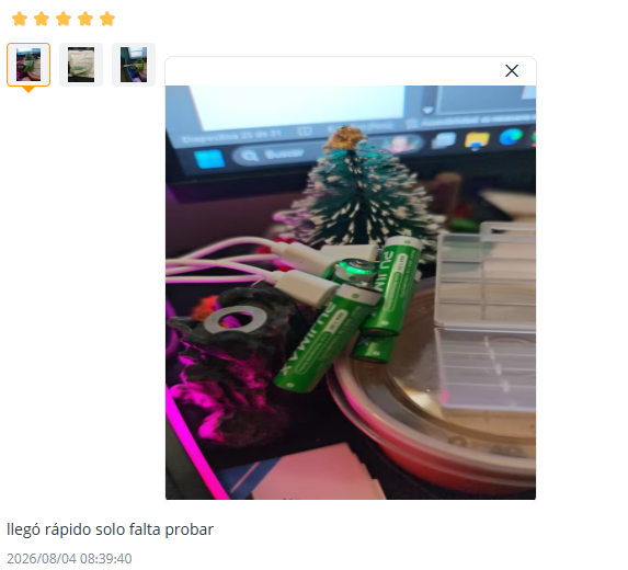 Original customer photo and complete review, including date